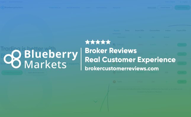 Blueberry Markets Broker Review