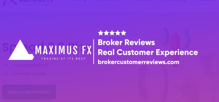 MaximusFX Broker Review