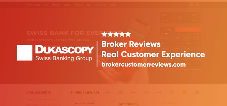 Dukascopy Bank Broker Review