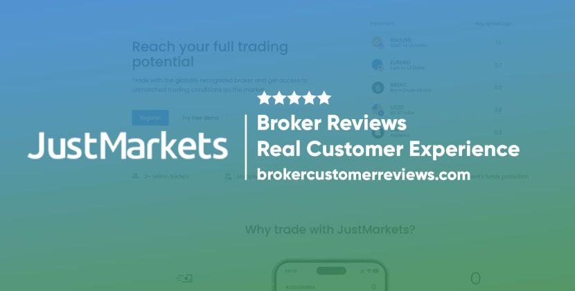 Just Markets Broker Review