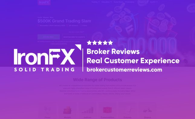 IronFX Broker Review