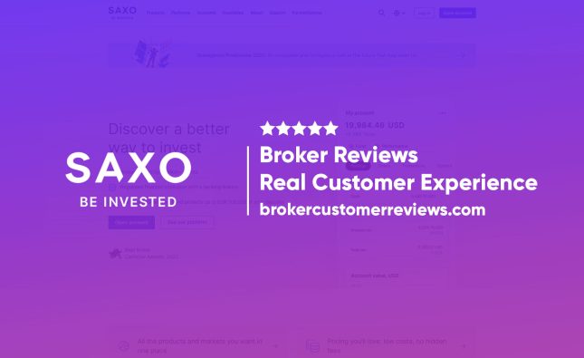 Saxo Bank Broker Review