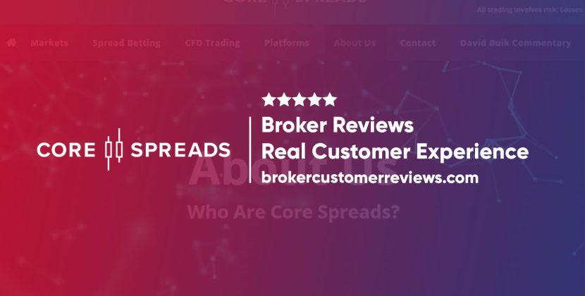 Core Spreads Broker Review