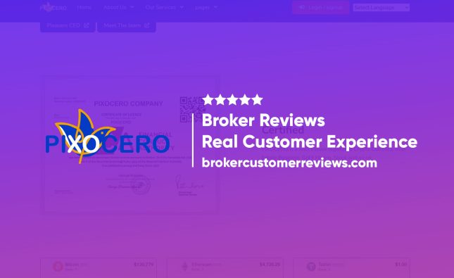 Pixocero Broker Review