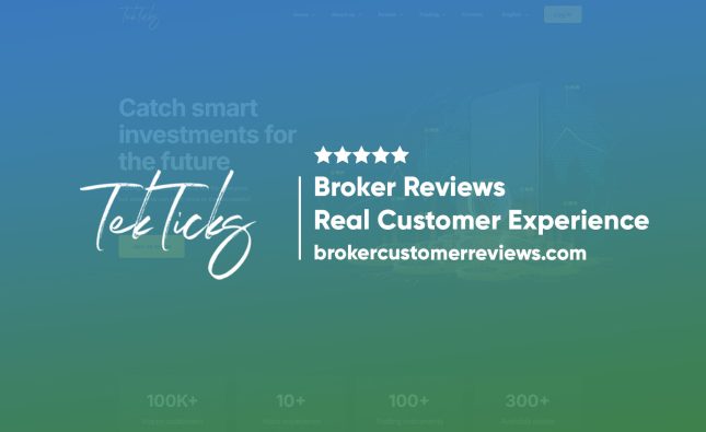 TekTicks Broker Review