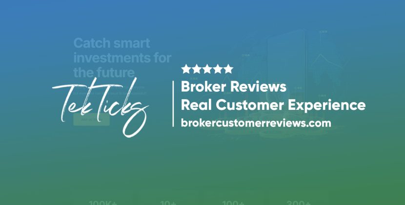 TekTicks Broker Review