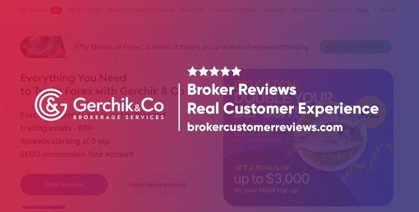Gerchik & Co Broker Review