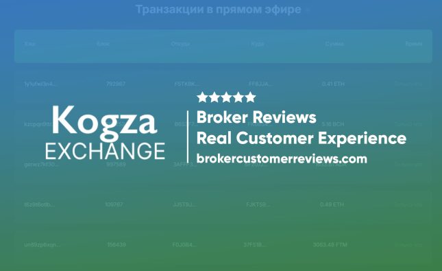 Kogza Exchange Review